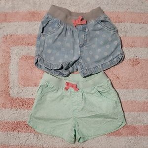 Lot of 2 Girl shorts-size 5T